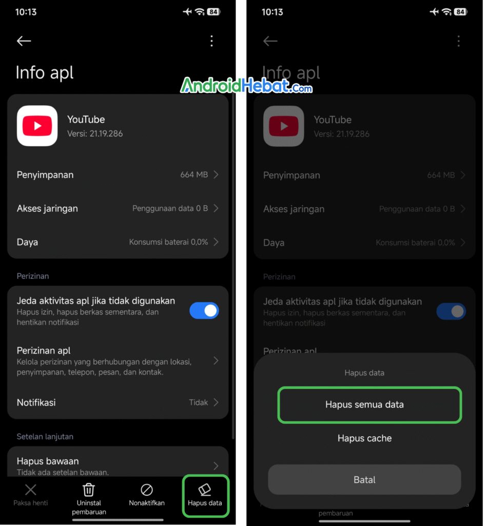 Mengatasi Mode Samaran YouTube yang tidak bisa dimatikan