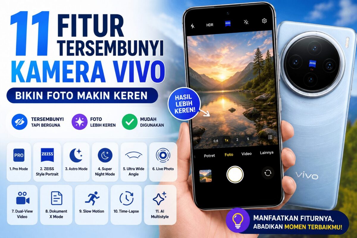 Fitur tersembunyi kamera Vivo yang jarang diketahui
