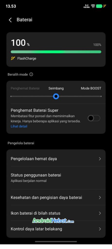 baterai vivo boros setelah update originOS 6