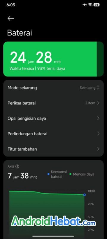 cek baterai xiaomi masih bagus atau tidak