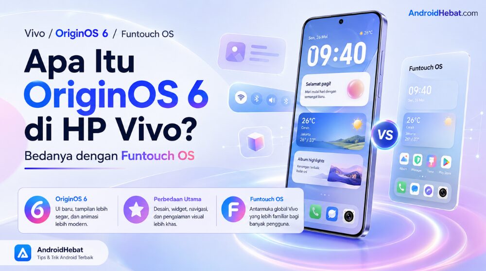 apa kelebihan originOS di Vivo vs Fantouch OS