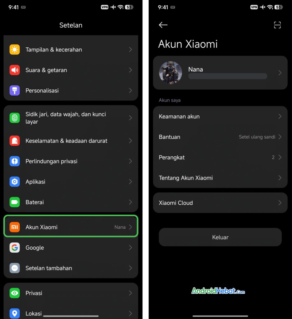 manfaat akun xiaomi hyperOS 3