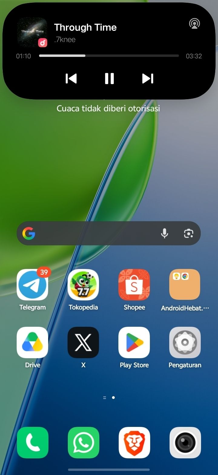 Fungsi Fitur Jendela Origin di Vivo