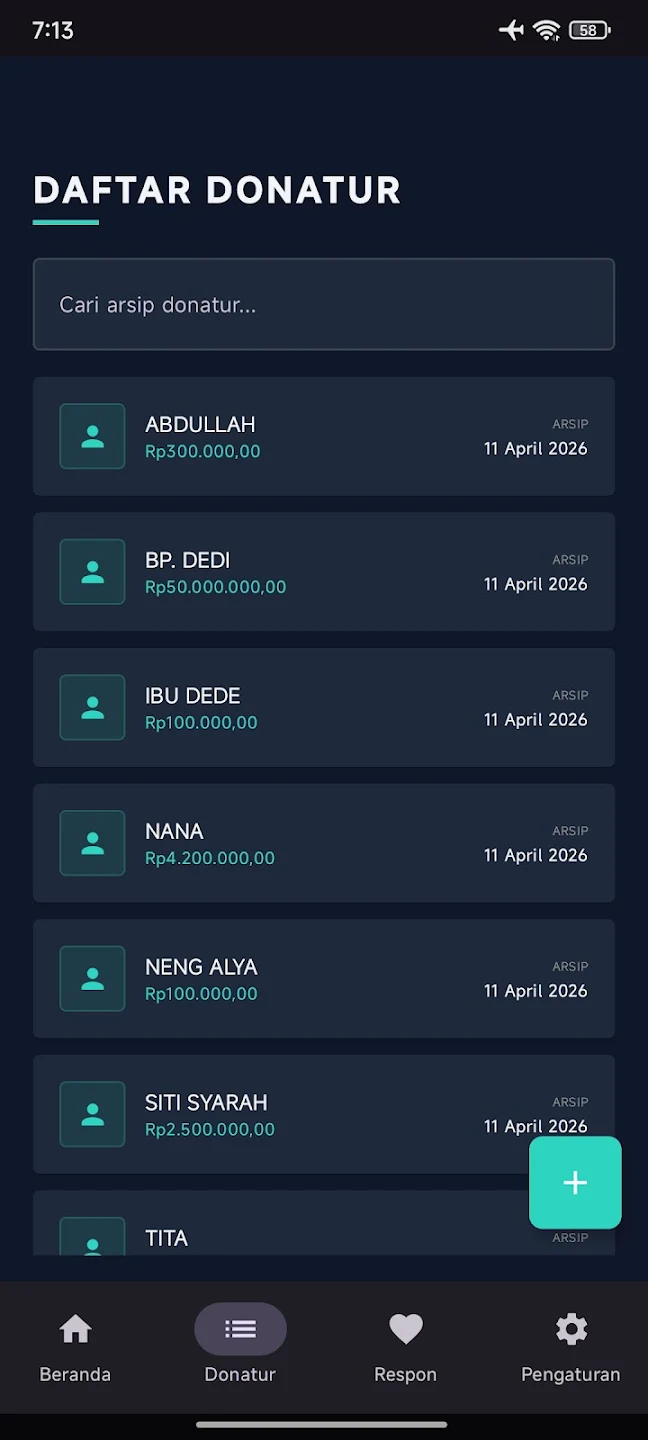 aplikasi MOKONDO untuk komunitas dan pengurus yang mengelola dana sosial